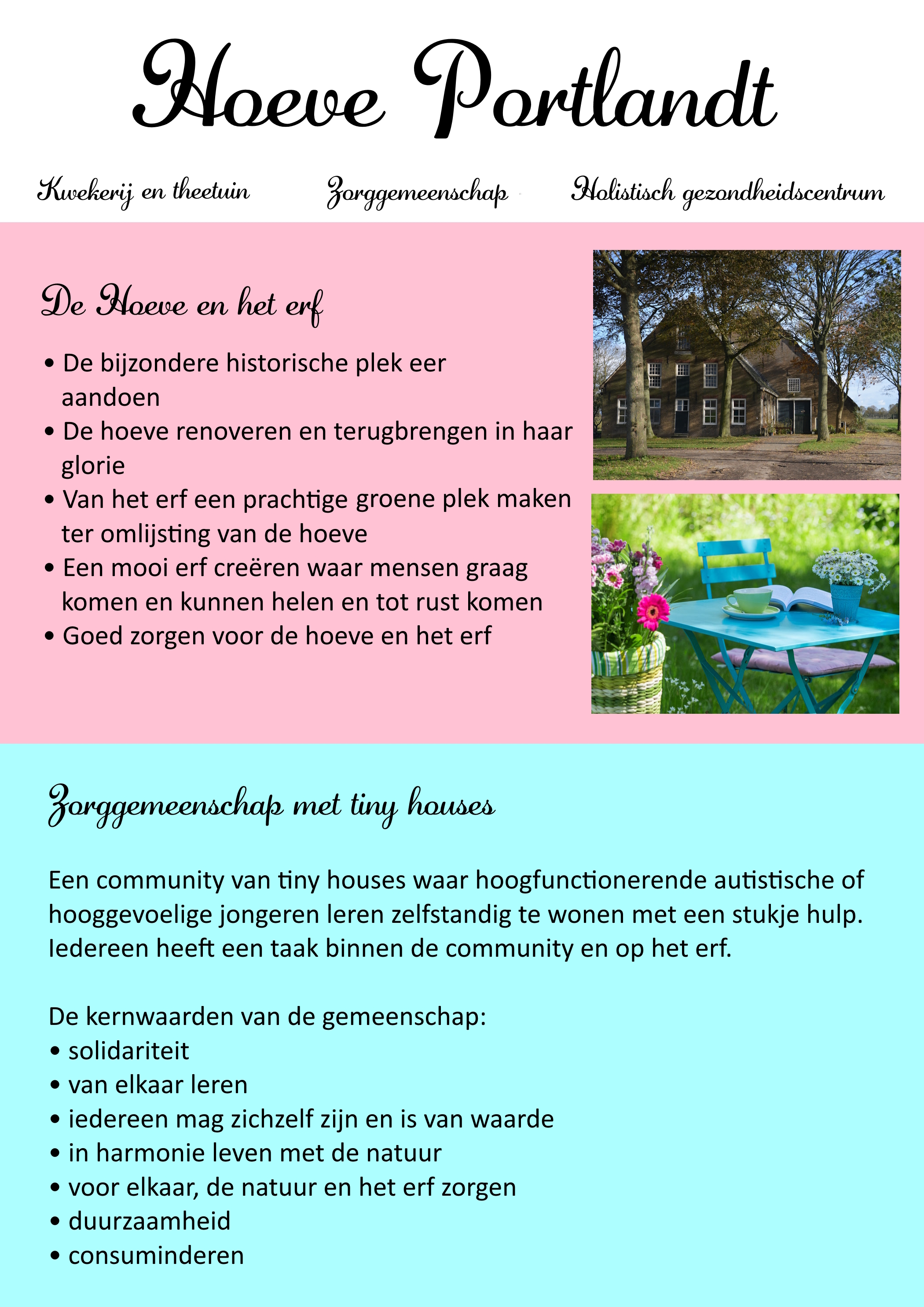 Hoeve Portland - community